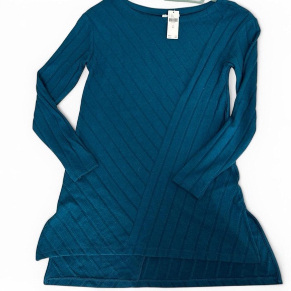 NWT Anthropologie Maeve Devine Tunic Top - Blue XS - Picture 6 of 9